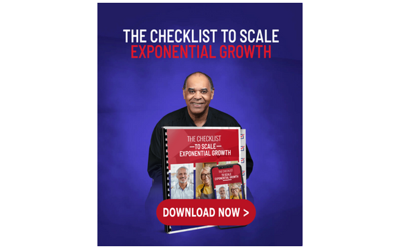 Download my FREE Checklist to Scale Exponential Growth by Professor at Entrepreneur University