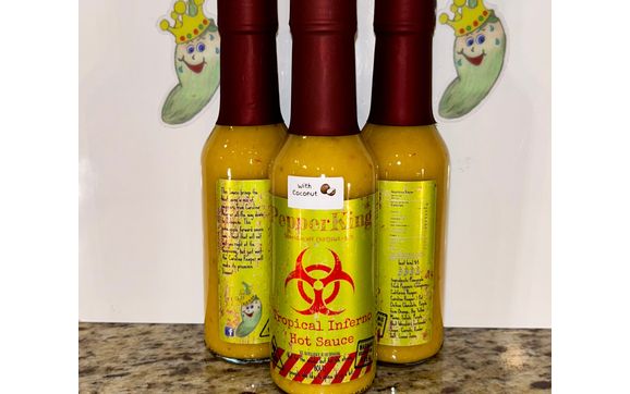 Tropical Inferno Hot Sauce by PepperKing