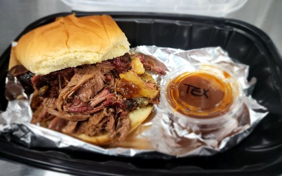 Brisket or Pork Sandwiches by Gents' Bounty BBQ, LLC