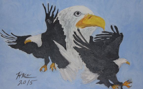 Painter            Herman McClenton, title Mount your Wings by @artbyherm