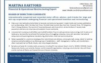 BOARD RESUME by Creative Resumes, Inc.