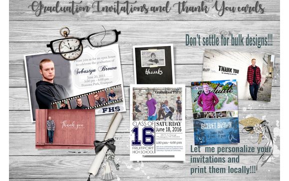 Invitations (Graduation, Wedding, Party) by Creative Suites, LLC
