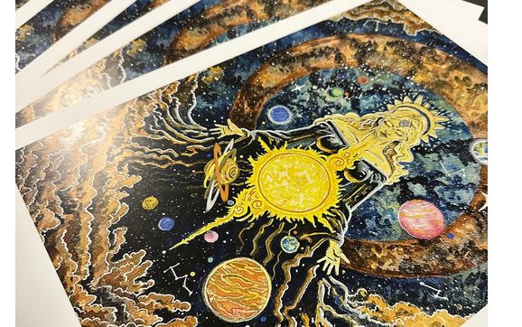 Watercolor Prints by Eric Draws Art