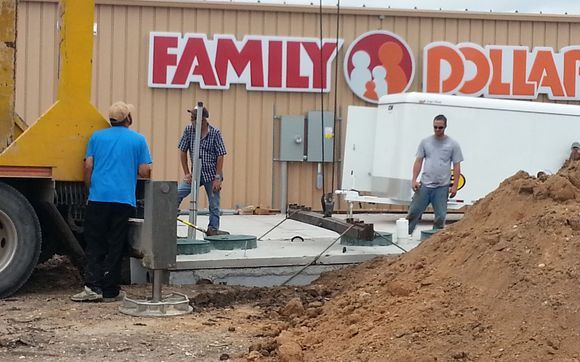 Commercial install by Coleman Aerobic Septic, Inc