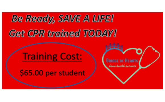 CPR Certifications by Bridge of Hearts Home Health Services, LLC