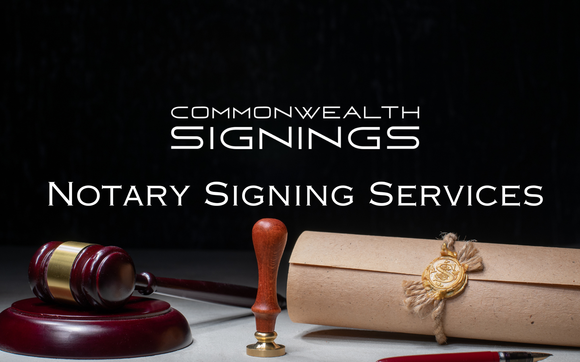 Mobile Notary Services by Commonwealth Signings LLC