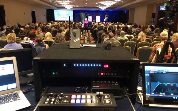 Professional Audio and Visual services for events by Audio Visual, Live-streaming, Live event & Zoom Productions