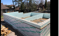 ICF foundations by Alain Plante Construction Inc.