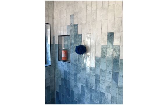 Shower Pan With Tileable Linear Drain By Expert Touch Tiling In 