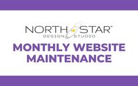 Monthly Website Maintenance by North Star Design Studio