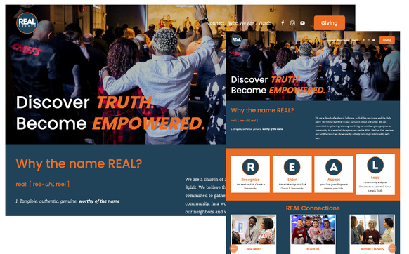 Web Design by White Giraffe Creative