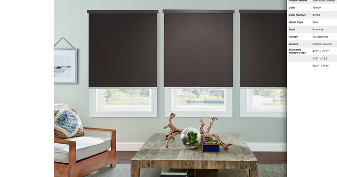 Custom Shades by Bloomin' Blinds of Peoria AZ