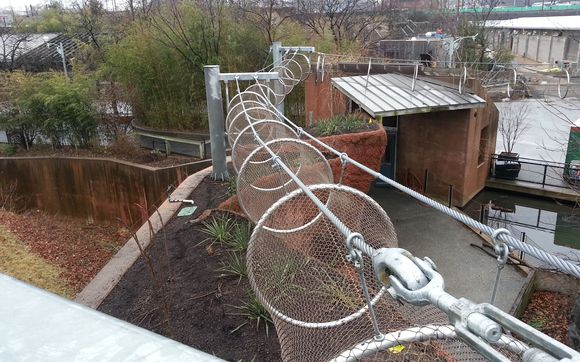 Animal Caging for Zoos by A THRU Z CONSULTING & DISTRIBUTING, INC.