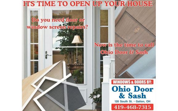Screen Repair by Ohio Door & Sash