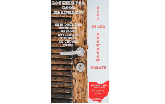 Door Hardware by Ohio Door & Sash