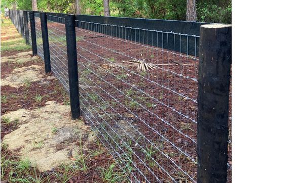 Horse/Farm/Ranch Style Fences by Sand Hill Fence and Property Management, inc.