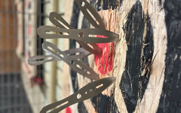 Throwing Knives, Throwing Cards & Hawkeye Hatchets by Stumpy's Hatchet House