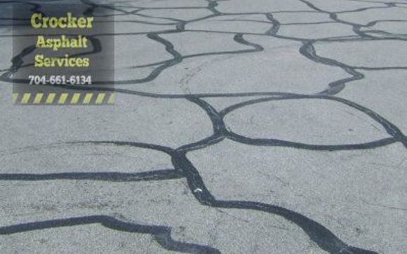 Hot Crackfill by Crocker Asphalt Services