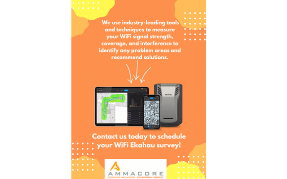 Ekahau WI-FI Surveys by Ammacore Inc.