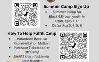 Summer Kids Camp  by Black Lives Matter Utah