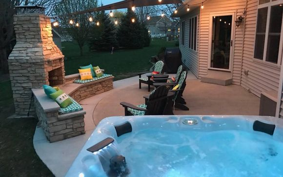 Outside fireplaces.  by K & R Masonry