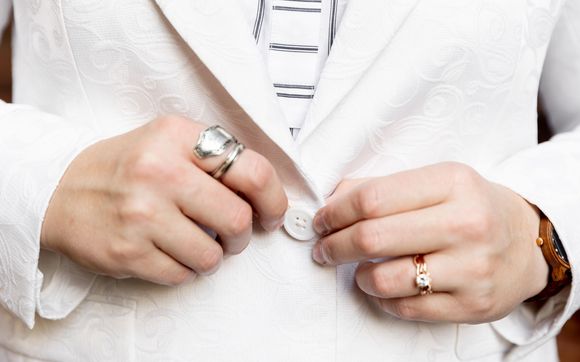 Custom Women's Wedding Suits by M & M Suit Shop