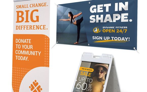 Sign & Banner Design by Tether Media