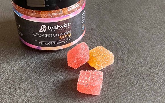 CBD+CBG Gummies by Leafwize Naturals CBD
