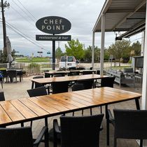 Outdoor Dining by Chef Point Cafe