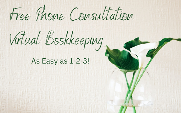 Free Consultation - as easy as 1-2-3! by Whitney Bookkeeping