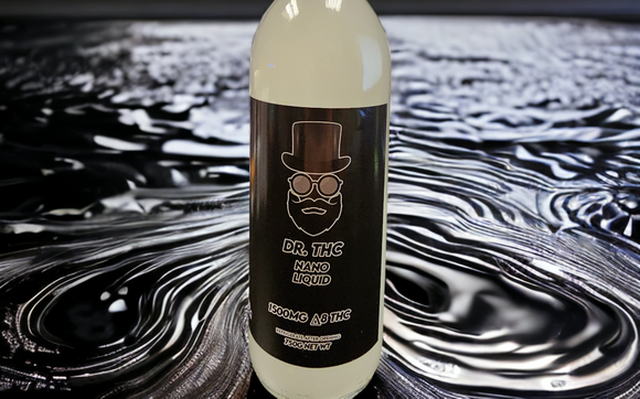 Dr. THC Nano Liquid Bottle by Mr. CBD Chicago