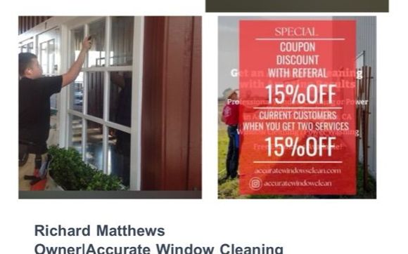 Residential Cleaning by ACCURATE WINDOW & POWERWASHING