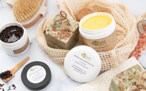 Natural skincare for dryskin conditions and dark spots by Ebaata Skincare