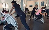 Couples Chair Massage by Relax or Knot - Chair Massage Spot
