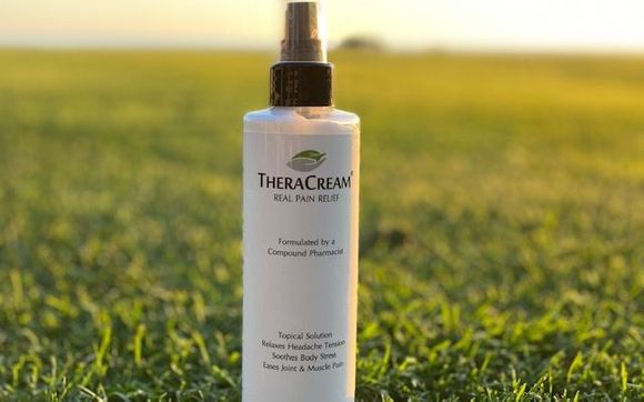 Theracream 8 oz bottle by Theracream-Santa Barbara Solutions, LLC