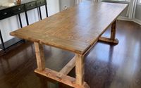 Dining table by Apple Town Woodworks