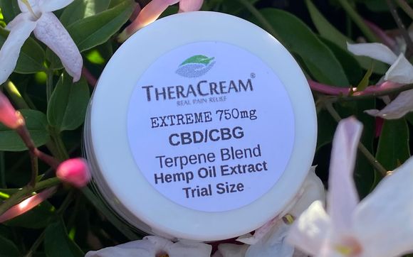 Theracream Extreme 750mg CBD/CBG with Terpenes Trial Size by Theracream-Santa Barbara Solutions, LLC