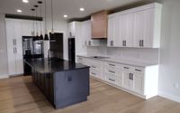 Tile Floor Installation by AID Cabinets