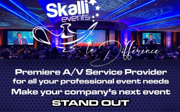 Live, Virtual and hybrid Events services.  by Skalli Events Inc.
