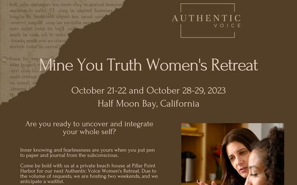 Authentic Voice "Mine Your Truth" Women's Retreat - October, 2023 by Authentic Voice