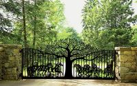 Tree Of Life Driveway Gate by TAIMCO Inc.