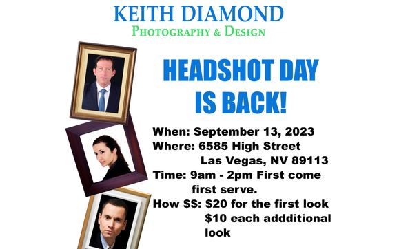 Headshot Day by Keith Diamond Photography
