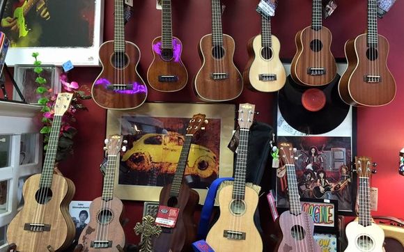 Ukuleles  by Razzleberries Fine Gifts