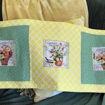 Custom Design table runner by Renee Sews
