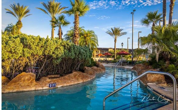 Pool by Island time short term vacation rental