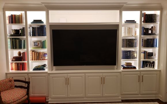 Custom cabinets, closets, and non upholstered furniture  by Albritton Custom Carpentry