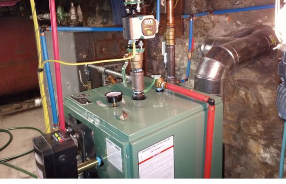 Oil Heat New Install by Wayne Plumbing and Heating