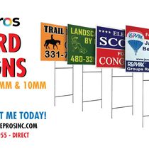 YARD SIGNS by Repros, Inc.