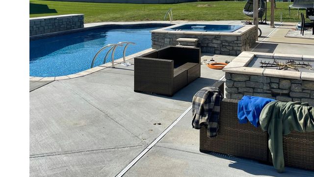 Full service maintenance  by Accurate Pool and Landscape, LLC