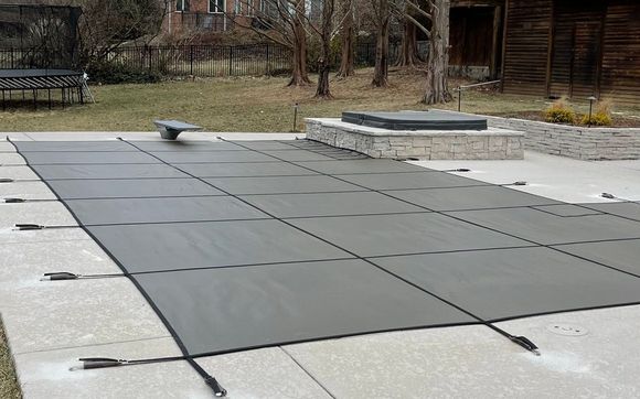 Custom safety covers by Accurate Pool and Landscape, LLC